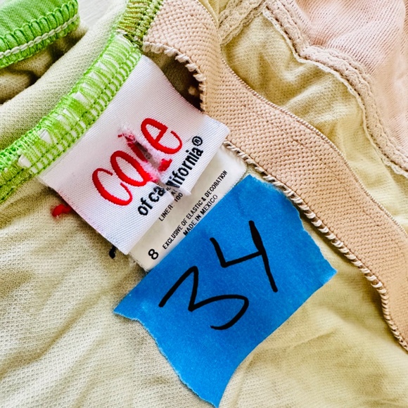 Cole of California Green One Piece Swimsuit Size 8 - Picture 7 of 8